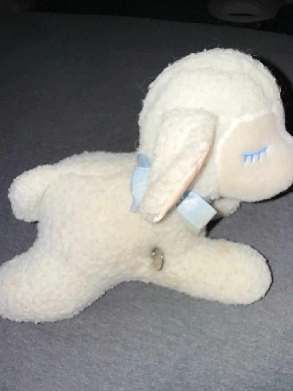 Vintage 1989 Eden Toys Wind Up Musical Lamb Plush Mary Had A Little Lamb